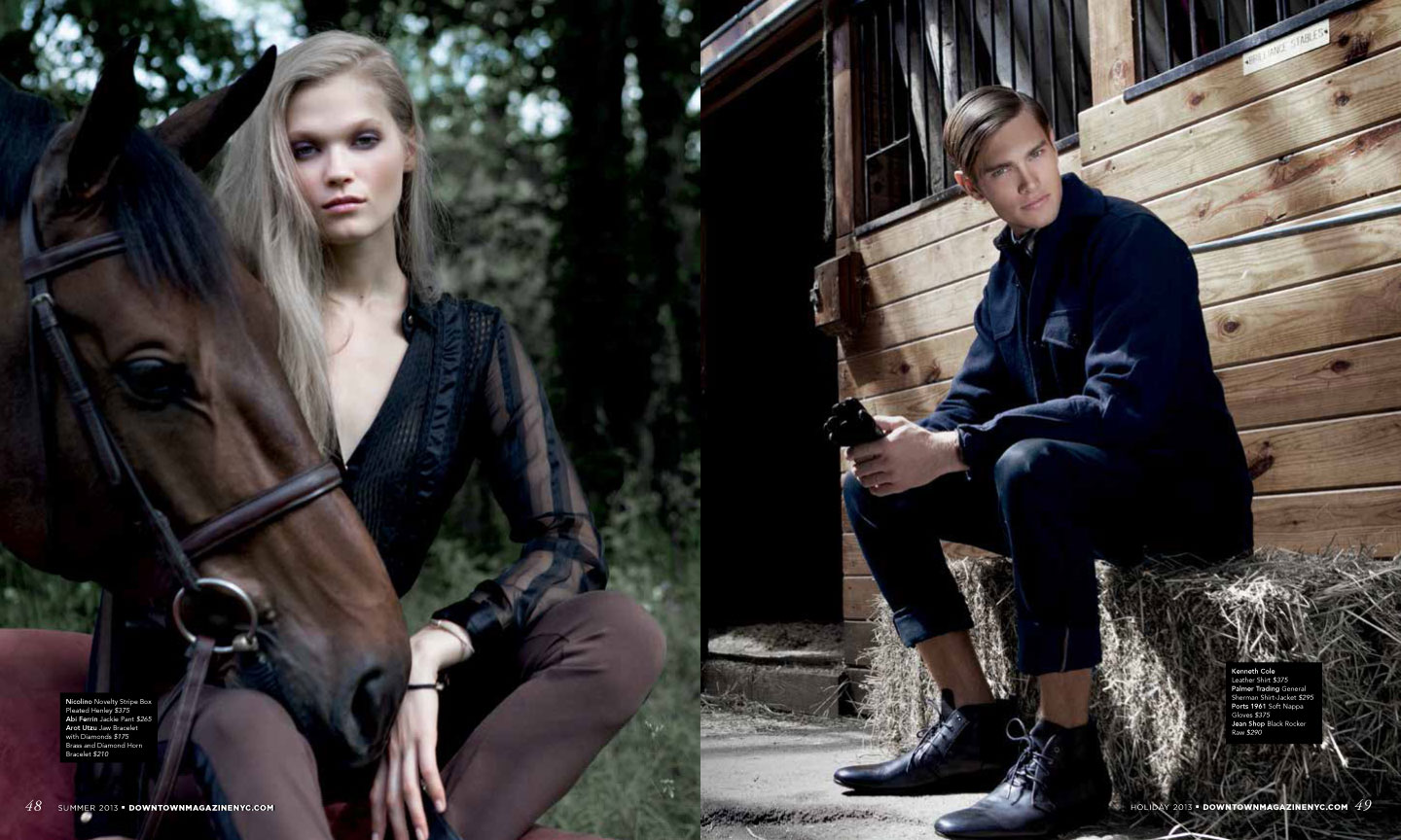 Fall fashion Equestrian feature story